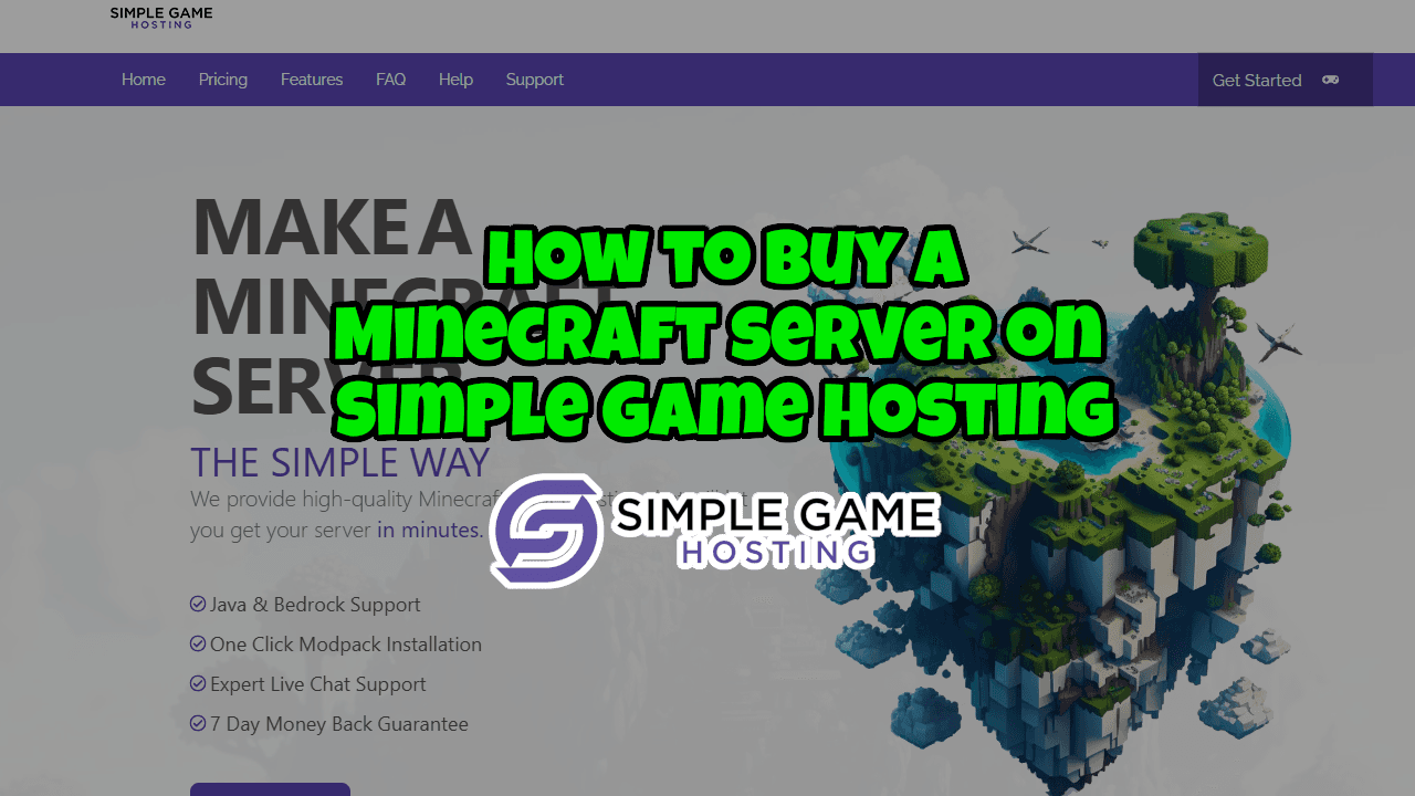 Simple Game Hosting Minecraft Server Hosting Review