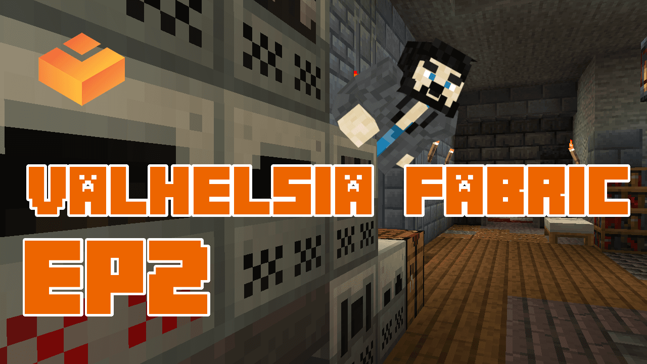 Valhelsia Fabric Episode 2 Tech Reborn Getting Started