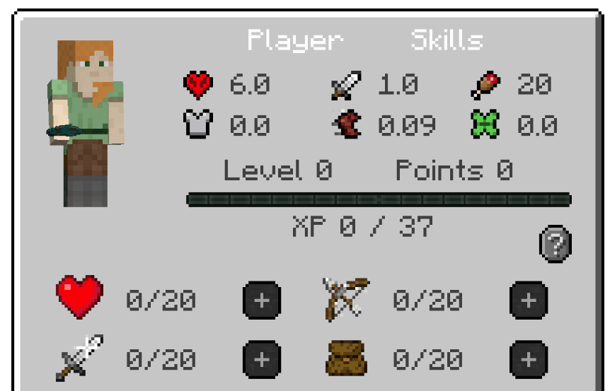 LevelZ mod Spotlight and Guide: Minecraft RPG Skill Levels in 1.18 and 1.19