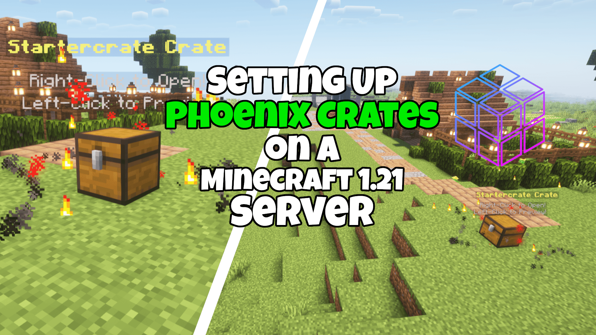 Settng up PhoenixCrates on Minecraft 1.21 Server