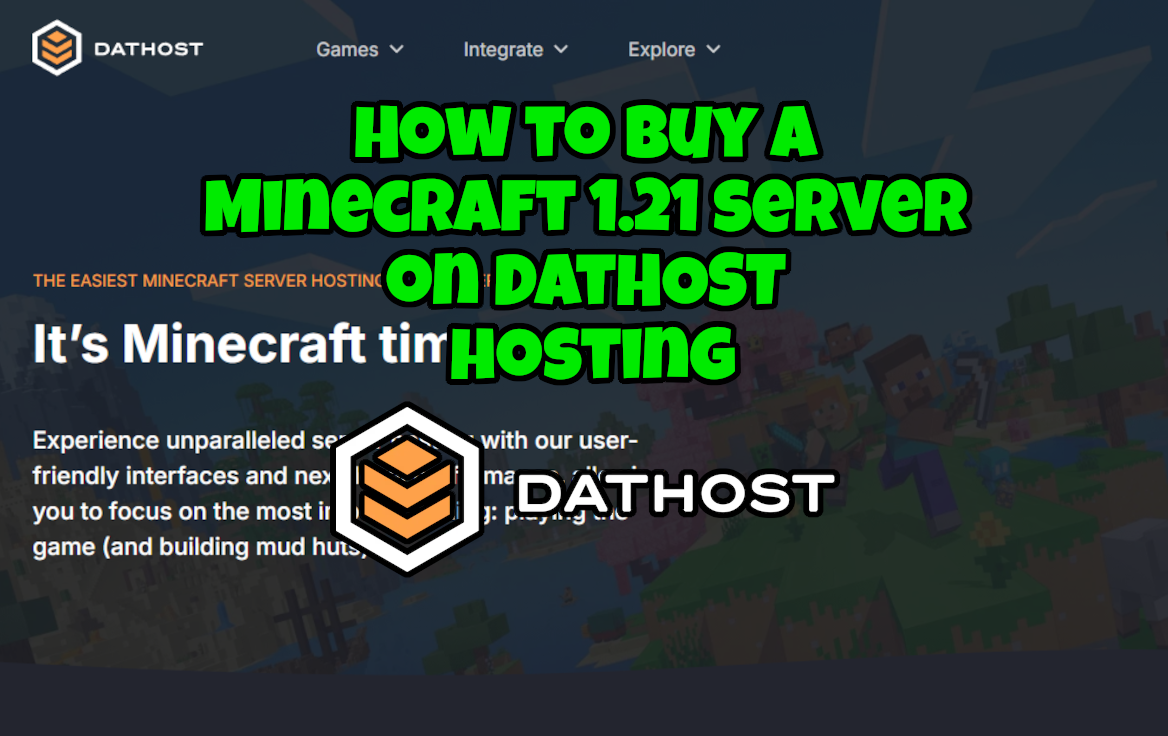 DatHost.Net Minecraft Hosting Full Review