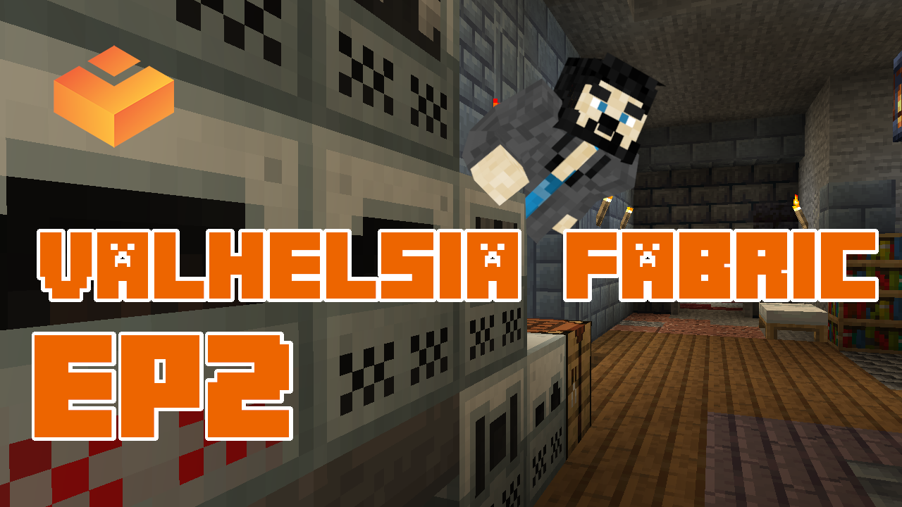 Valhelsia Fabric Episode 2 Tech Reborn Getting Started