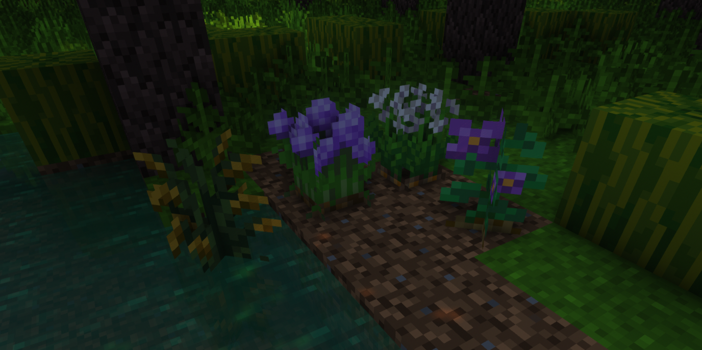 Farmer's Delight crops and vegetables