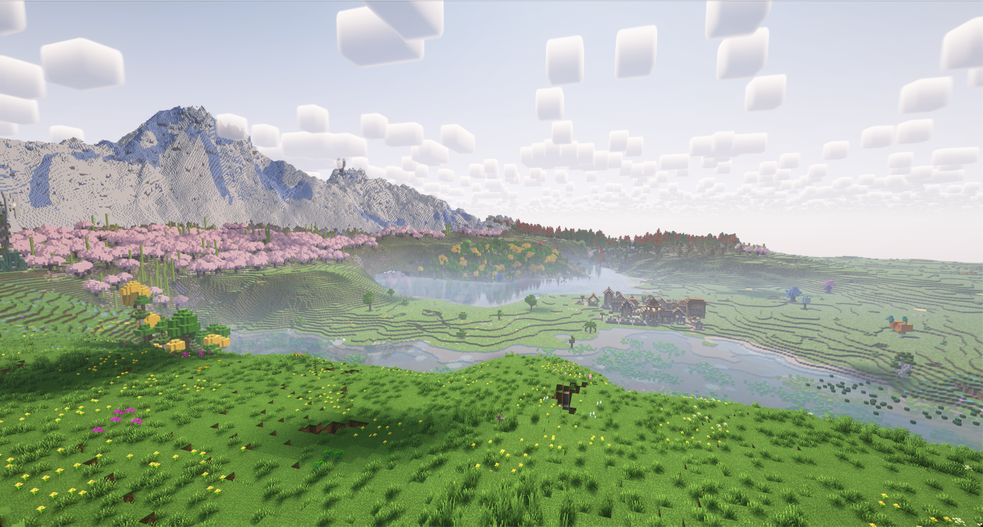 BTH scenic landscape with Distant Horizons