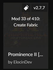 CurseForge taking 1 minute 20 seconds to download Prominence II RPG