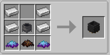 Alchemist's cauldron crafting recipe