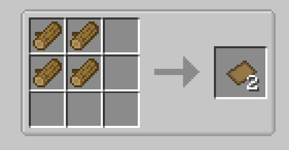 Log sheet crafted from driftwood