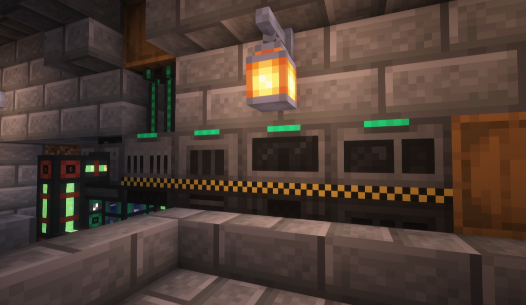 Mekanism advanced ore processing factory setup with multiple machines and automation