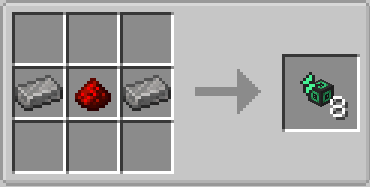 Mekanism Basic Universal Cable crafting recipe with steel and redstone for power connections