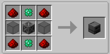 Mekanism Energized Smelter crafting recipe similar to enrichment chamber with glass components