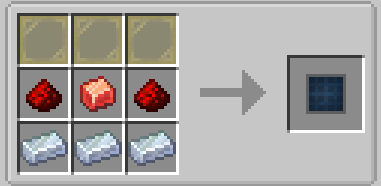 Mekanism Solar Panel crafting recipe with osmium and infused alloy for renewable energy