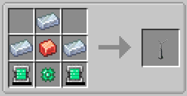 Mekanism Wind Generator crafting recipe with energy tablets, basic control circuit, osmium, and infused alloy