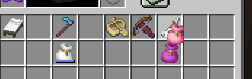 Bundle being used in inventory to organize items