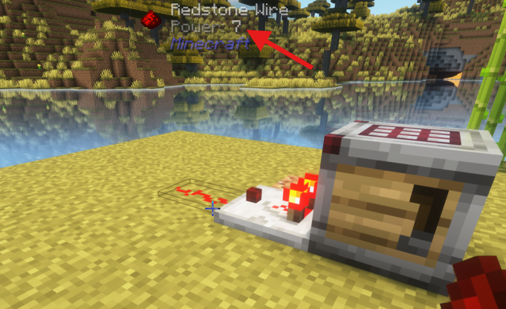 Minecraft crafter outputting signal strength of 7 through comparator