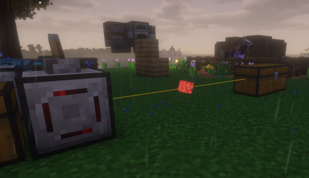 Basic Modular Router setup moving items from chest to chest