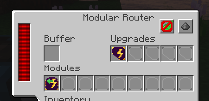 Energy upgrade for converting Modular Router into battery