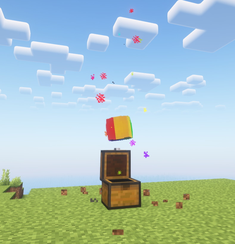 PhoenixCrates reward opening animation showing obtained item