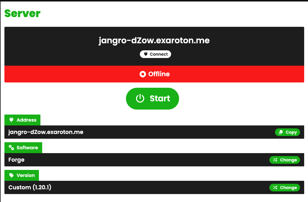 BTH Server After Install