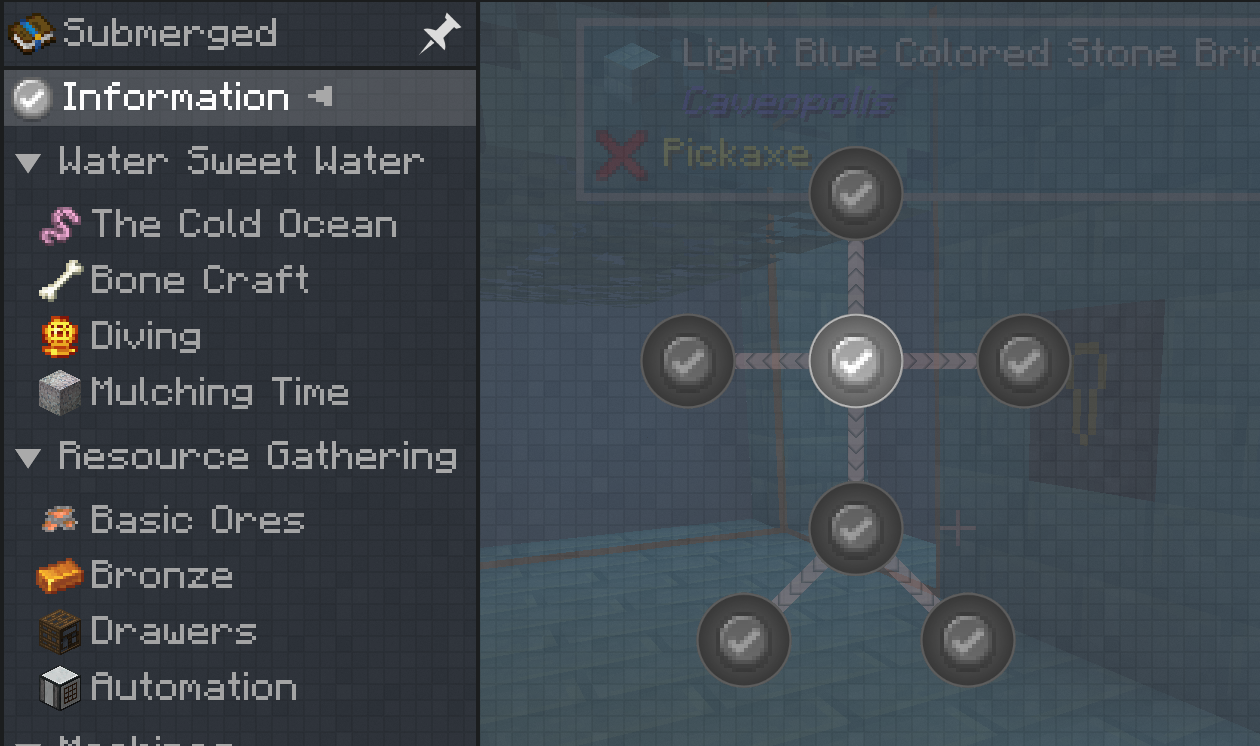 Seaopolis getting started quest information