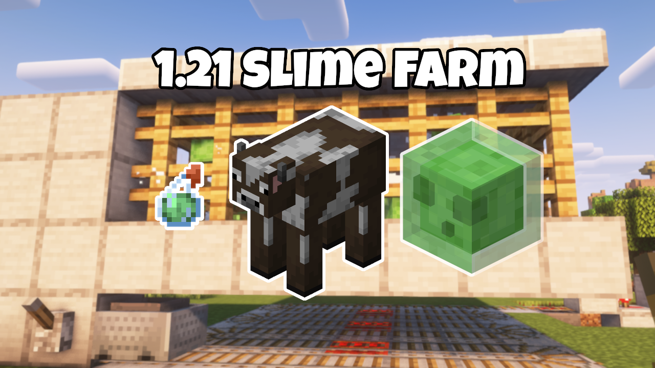 How to Build a Slime Farm with Oozing Splash Potions in Minecraft 1.21