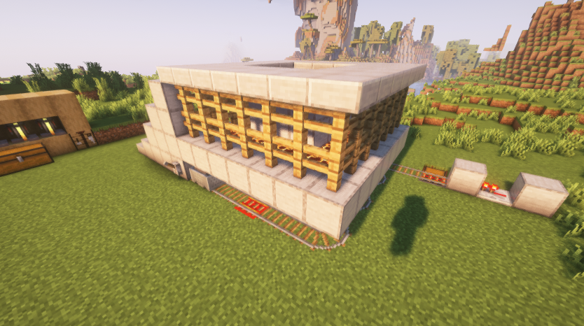 Minecraft 1.21 slime farm complete build overview with entity cramming and oozing potion system